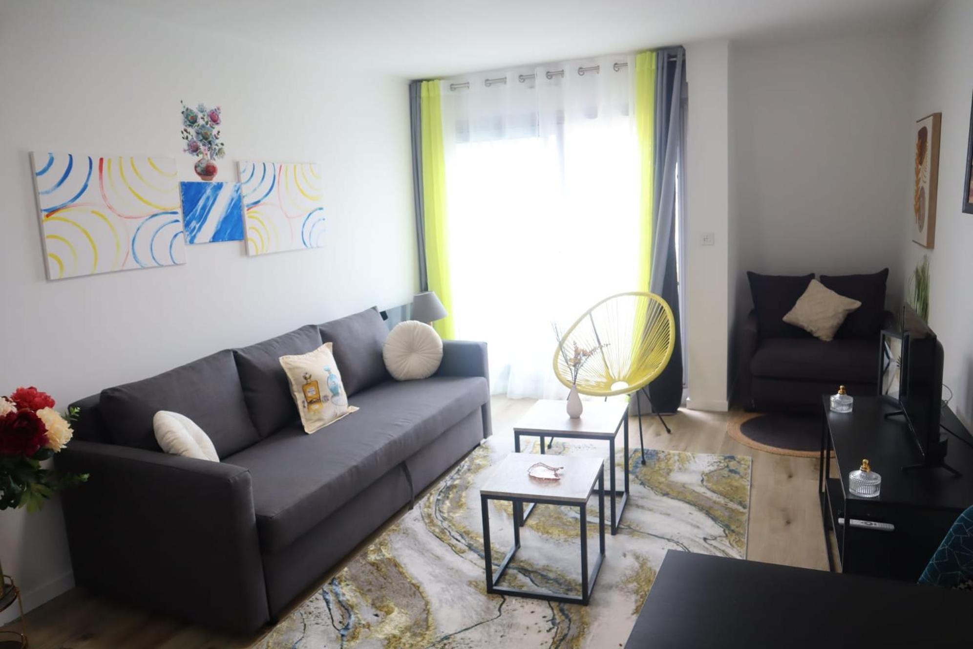 Cosy Sun-Mantes-La-Jolie Apartment Ngoại thất bức ảnh