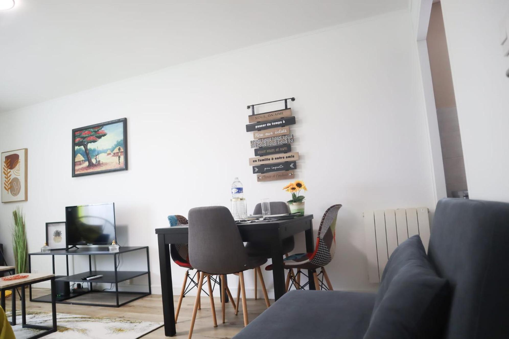 Cosy Sun-Mantes-La-Jolie Apartment Ngoại thất bức ảnh