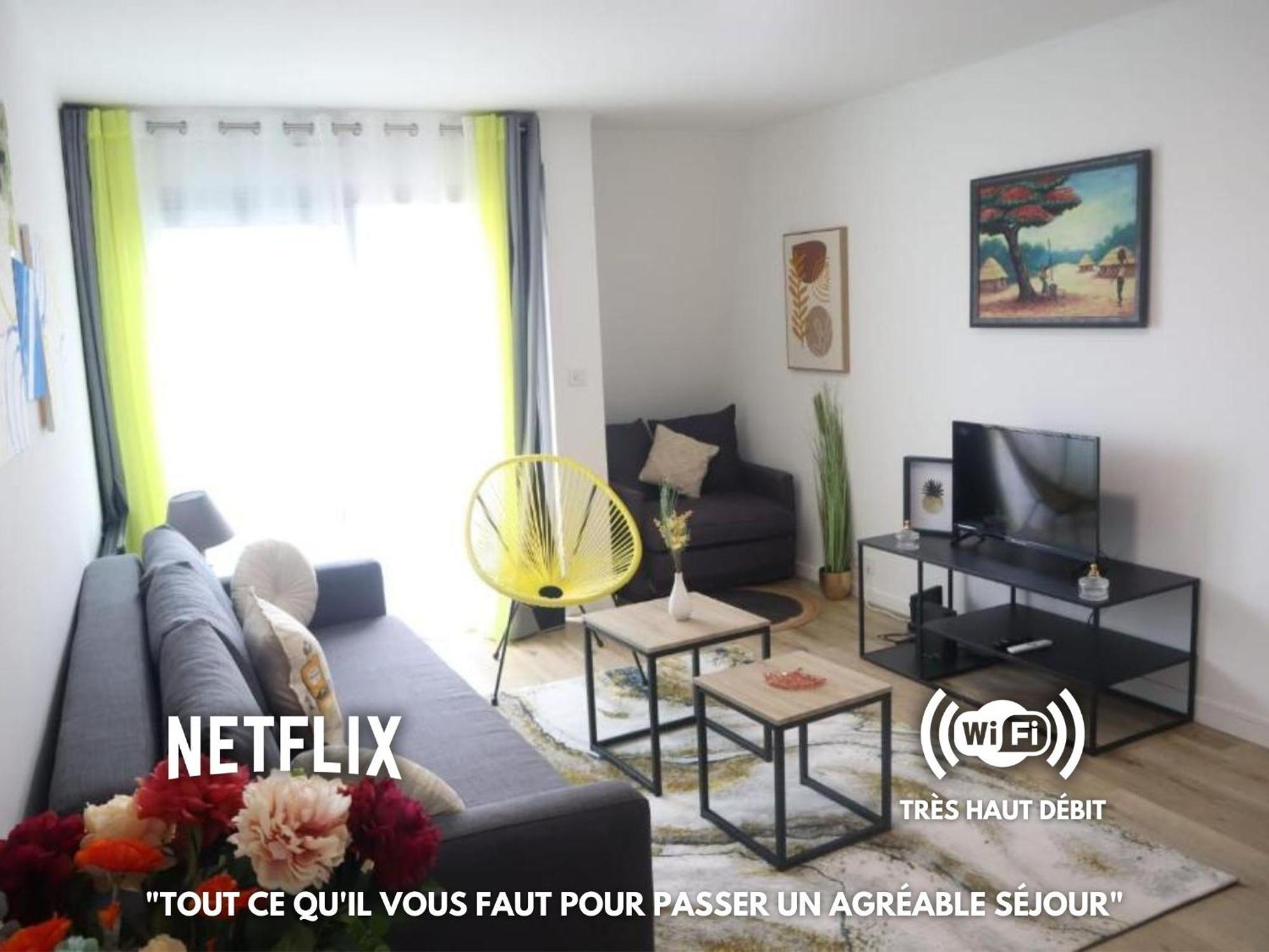 Cosy Sun-Mantes-La-Jolie Apartment Ngoại thất bức ảnh